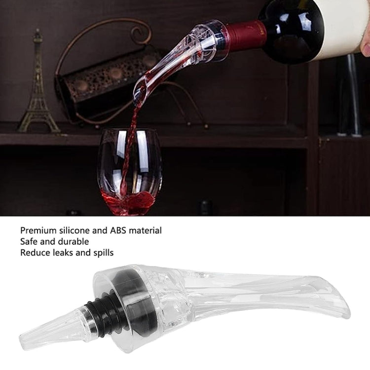 Fashion Olecranon Wine Pourer/Rapid Decanter(Transparent) by bashfashion