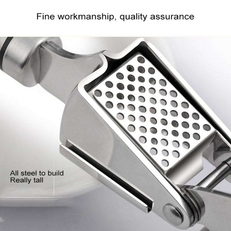 Food Grade 304 Stainless Steel Garlic Press Presser Crusher Slicer by bashfashion