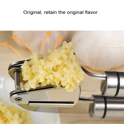 Food Grade 304 Stainless Steel Garlic Press Presser Crusher Slicer by bashfashion