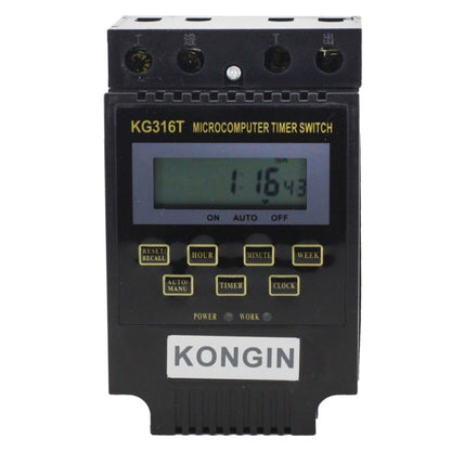 KG316T 12V LCD Digital Display Microcomputer Timer Control Switch by bashfashion