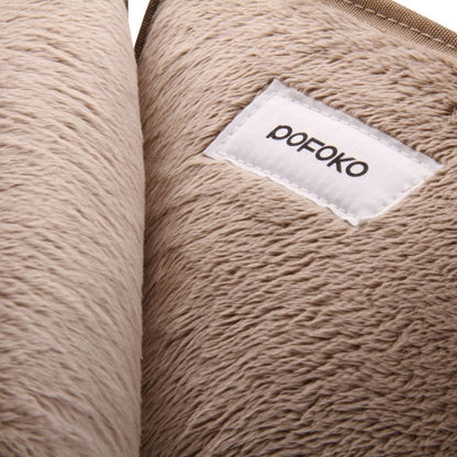 POFOKO 12 inch Portable Single Shoulder Laptop Bag for Laptop(Blue) by POFOKO