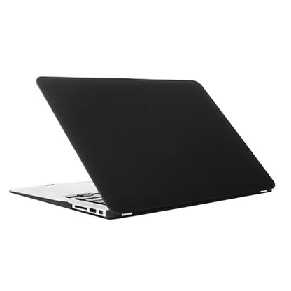 For MacBook Air 13.3 inch A1466 2012-2017 / A1369 2010-2012 Laptop Frosted Hard Plastic Protective Case(Black) by bashfashion