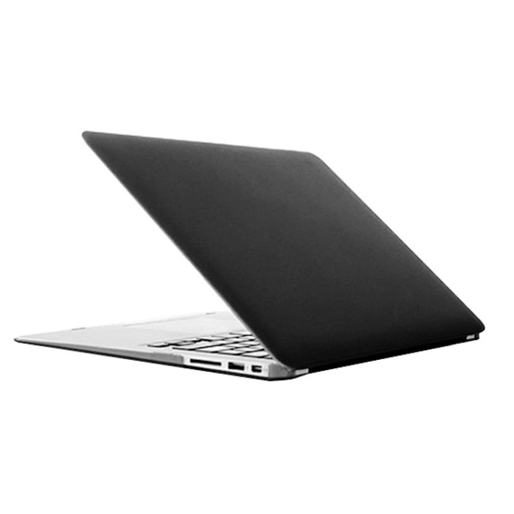 For Macbook Air 11.6 inch Frosted Hard Plastic Protection Case(Black) by bashfashion