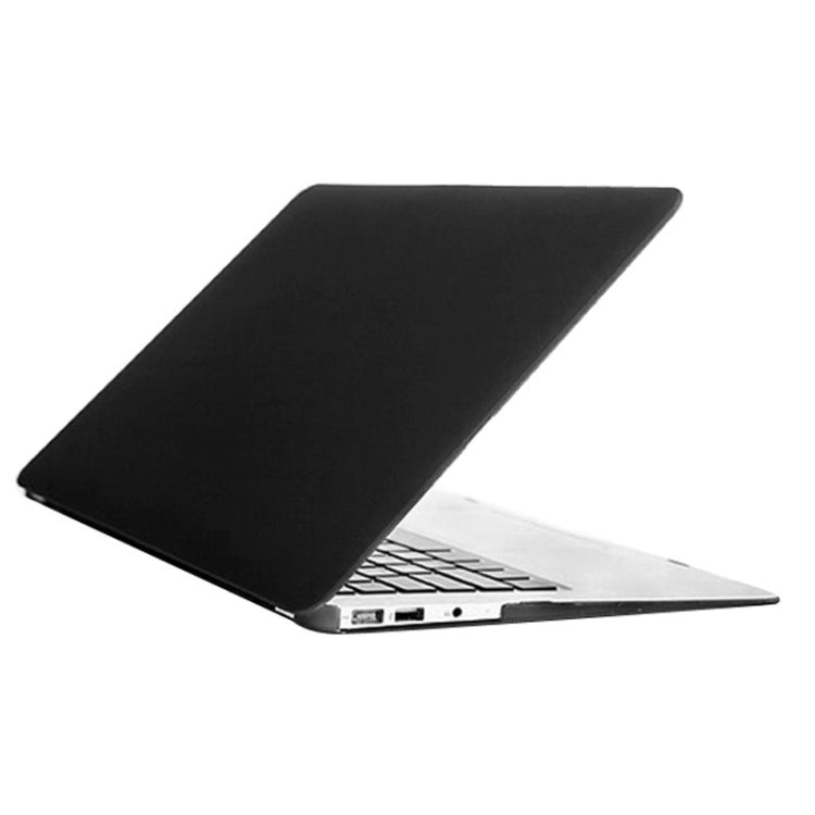 For Macbook Air 11.6 inch Frosted Hard Plastic Protection Case(Black) by bashfashion