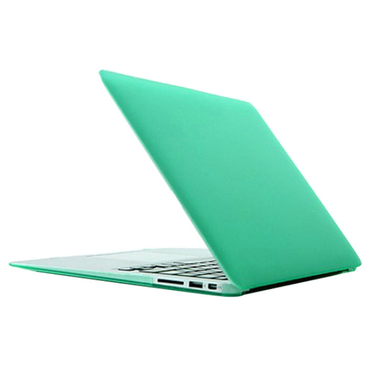 For Macbook Air 11.6 inch Frosted Hard Plastic Protection Case(Green) by bashfashion