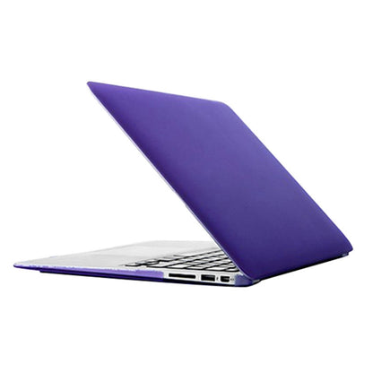 For Macbook Air 11.6 inch Frosted Hard Plastic Protection Case(Purple) by bashfashion