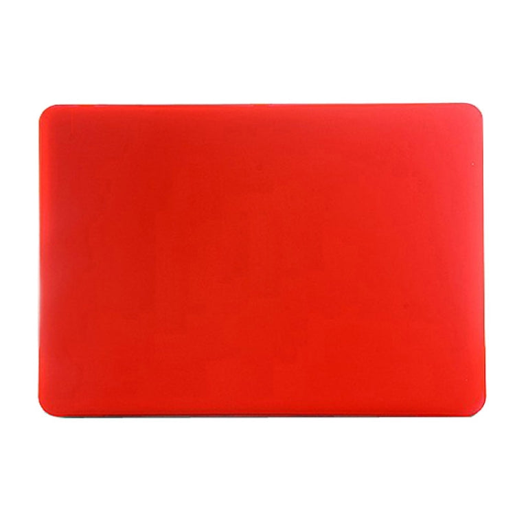 For Macbook Air 11.6 inch Frosted Hard Plastic Protection Case(Red) by bashfashion