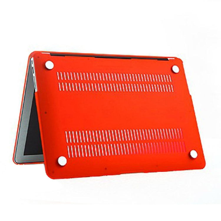 For Macbook Air 11.6 inch Frosted Hard Plastic Protection Case(Red) by bashfashion