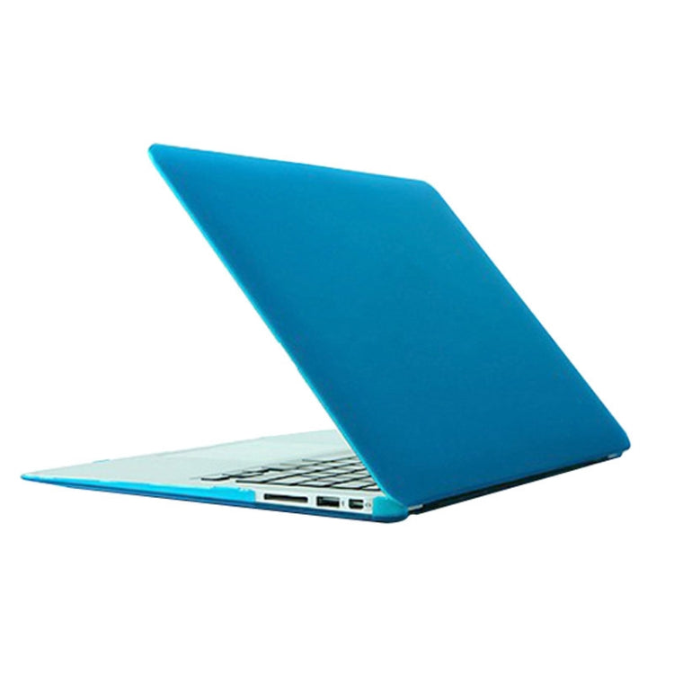 For Macbook Air 11.6 inch Frosted Hard Plastic Protection Case(Baby Blue) by bashfashion