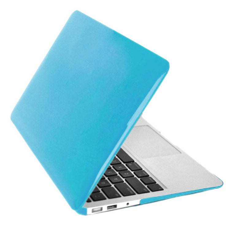 For Macbook Air 11.6 inch Frosted Hard Plastic Protection Case(Baby Blue) by bashfashion