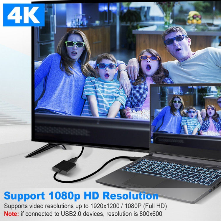 Display Port Male to HDMI Female Adapter Cable, Length: 20cm by bashfashion