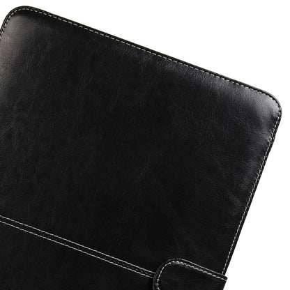 Notebook Leather Case with Snap Fastener for 13.3 inch MacBook Pro Retina(Black) by bashfashion