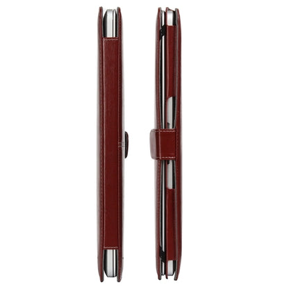Notebook Leather Case with Snap Fastener for 13.3 inch MacBook Pro Retina(Brown) by bashfashion