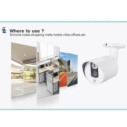 633W/AHD H.264 HD 720P 1/4 inch 1.0 Mega Pixel Array Bullet Camera, Support Night Vision / Motion Detection, IR Distance: 20m by bashfashion