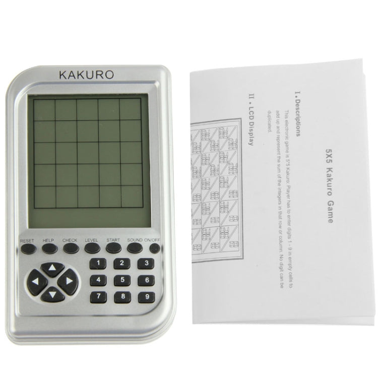 5 x 5 Electronic Kakuro Game Big Screen Squared Machine by bashfashion
