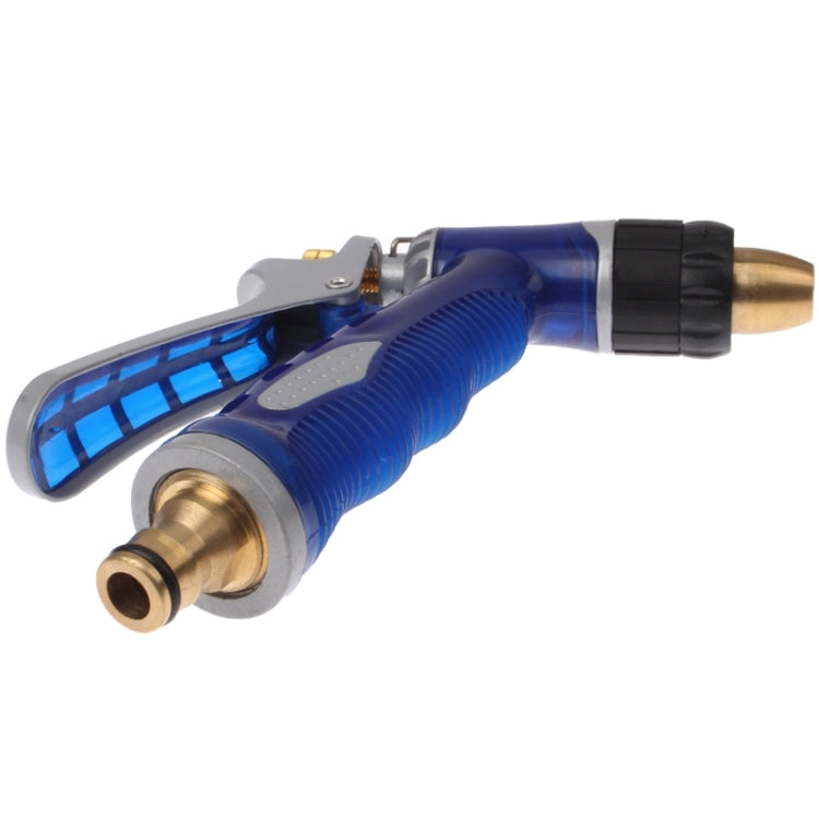 KANEED High Pressure Water Hose Nozzle Copper Water Gun Head for Home Car Washing(Blue) by KANEED