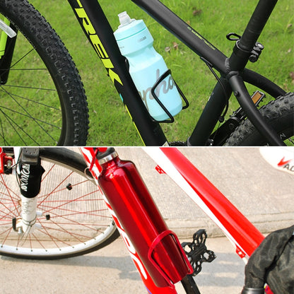 Portable Drinking Cup Water Bottle Cage Holder Bottle Carrier Bracket Stand for Bike(Black) by bashfashion
