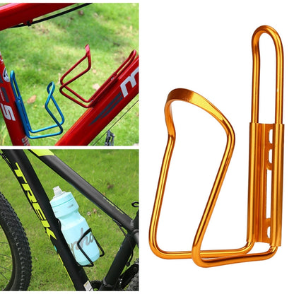 Portable Drinking Cup Water Bottle Cage Holder Bottle Carrier Bracket Stand for Bike(Gold) by bashfashion