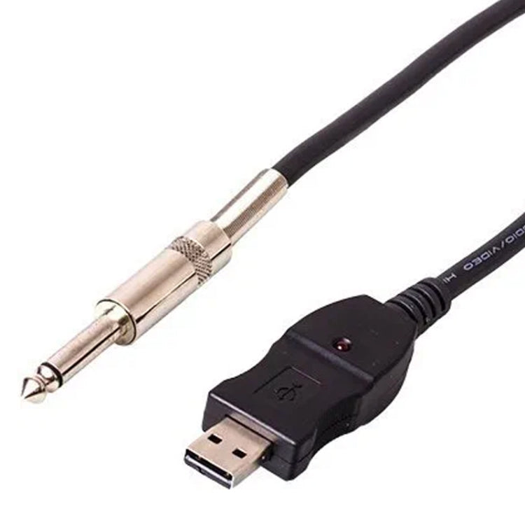 USB PC Guitar Bass Link Recording Audio Adapter Cable by bashfashion