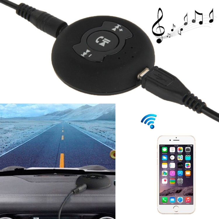H366 Bluetooth 4.0 Music Audio Receiver Adapter with Hands Free Function For iPhone, Samsung, HTC, Sony, Google, Huawei, Xiaomi and other Smartphones by bashfashion
