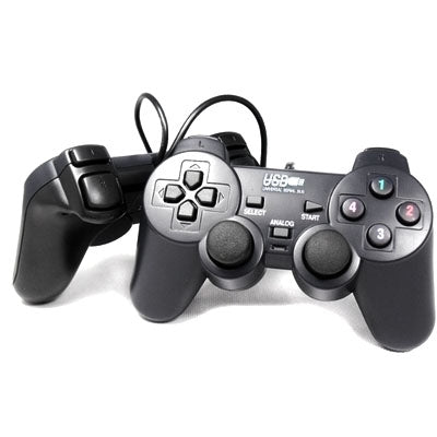 PC USB Dual Shock Twin Game Pad by bashfashion