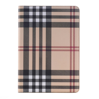 Plaid Pattern Leather Case with Holder & Card slots & Wallet for Galaxy Tab A 9.7 4G LTE / T555 by bashfashion