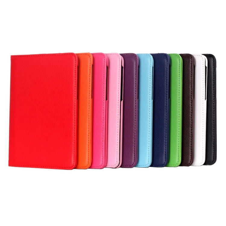 Litchi Texture 360 Degree Rotation Leather Case with multi-functional Holder for Galaxy Tab S2 8.0(Pink) by bashfashion
