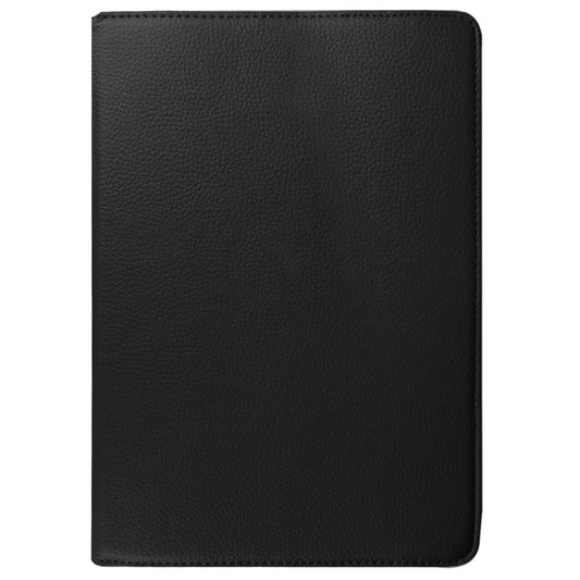 Litchi Texture Horizontal Flip Solid Color Leather Case with 360 Degrees Rotation Holder for Galaxy Tab S2 9.7 / T815(Black) by bashfashion