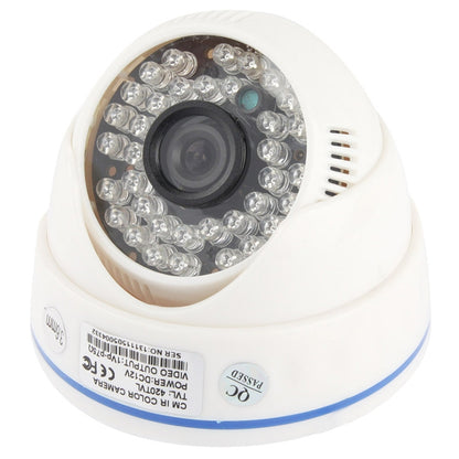 CMOS 420TVL 3.6mm Lens ABS Material Color Infrared Camera with 36 LED, IR Distance: 20m by bashfashion