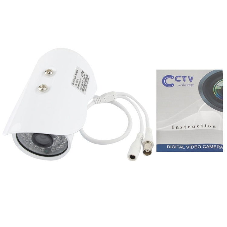 CMOS 420TVL 6mm Lens Metal Material Color Infrared Camera with 36 LED, IR Distance: 20m by bashfashion