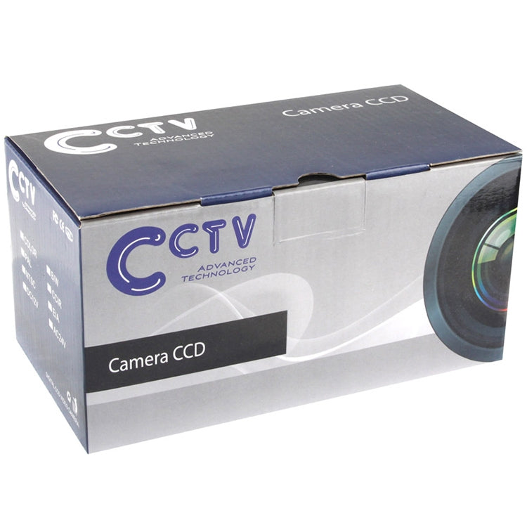 CMOS 420TVL 6mm Lens Metal Material Color Infrared Camera with 36 LED, IR Distance: 20m by bashfashion