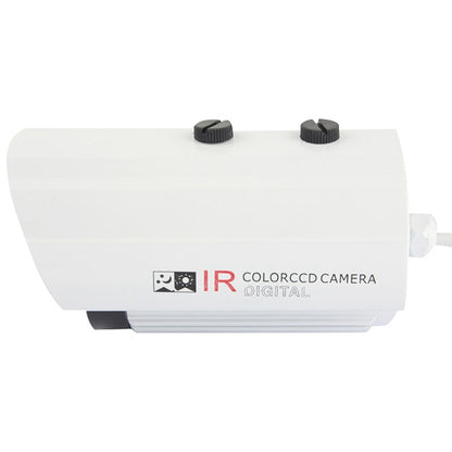 CMOS 420TVL 6mm Lens Metal Material Array LED Color Infrared Camera with 3 LED, IR Distance: 20m by bashfashion