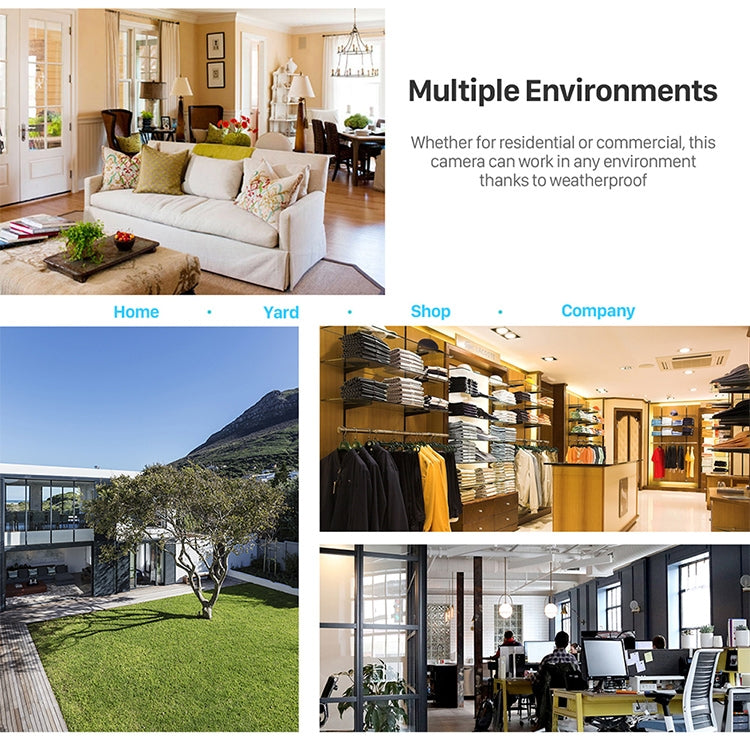 1 / 3 inch Sony 420TVL 6mm Fixed Lens Array LED & Waterproof Color CCD Video Camera without Bracket, IR Distance: 20m by bashfashion