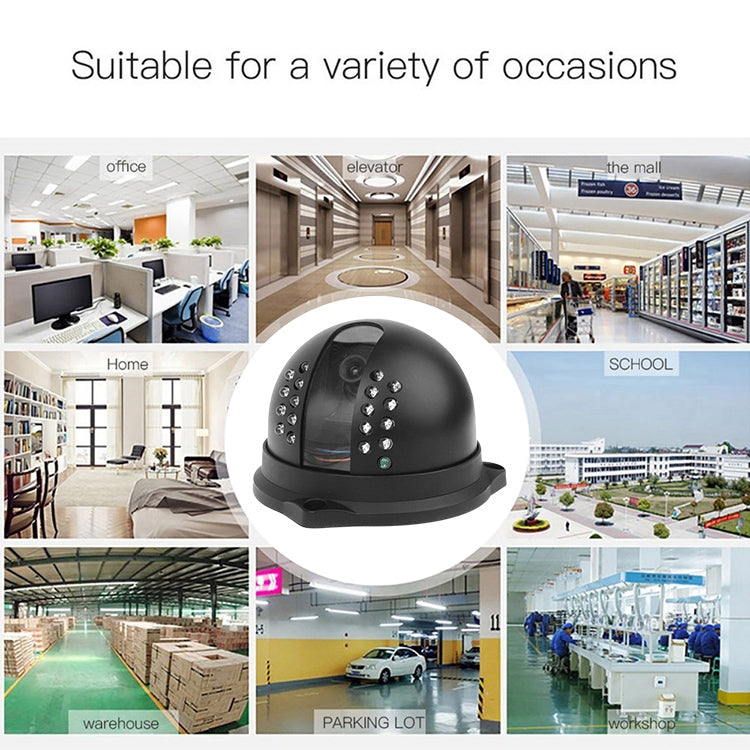 1 / 3 inch Sony 420TVL 3.6mm Fixed Color Dome Camera, IR Distance: 20m by bashfashion