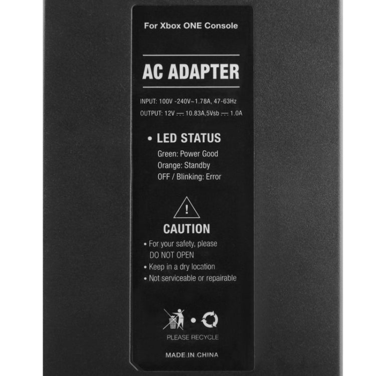 AC Power Supply / AC Adapter for Xbox One Console(Black) by bashfashion