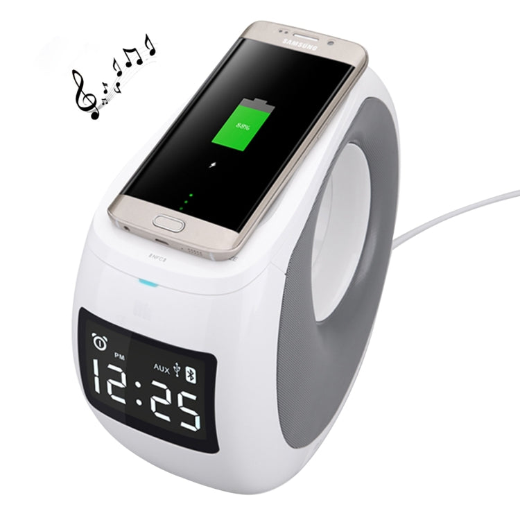 NILLKIN MC1 CE / RoHs / FCC Certificated QI Standard Wireless Charging Transmitter + Bluetooth Speaker, EU Plug , For iPhone, Galaxy, Sony, Lenovo, HTC, Huawei, Google, LG, Xiaomi, other Smartphones by NILLKIN