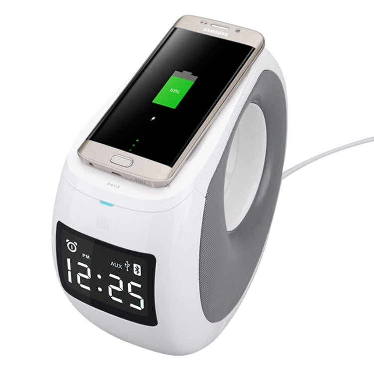 NILLKIN MC1 CE / RoHs / FCC Certificated QI Standard Wireless Charging Transmitter + Bluetooth Speaker, EU Plug , For iPhone, Galaxy, Sony, Lenovo, HTC, Huawei, Google, LG, Xiaomi, other Smartphones by NILLKIN