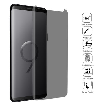 For Galaxy S9+ 0.3mm 9H Surface Hardness 3D Privacy Anti-glare Tempered Glass Protective Film (Transparent) by bashfashion