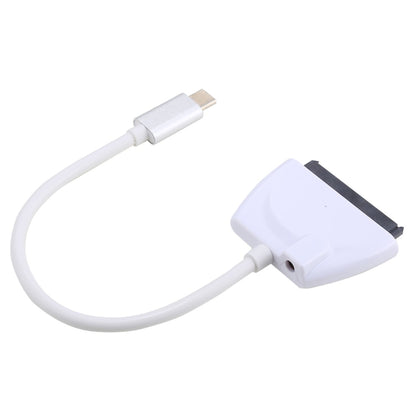 USB-C / Type-C To 22 Pin SATA Hard Drive Adapter Cable Converter, Total Length: about 23cm by bashfashion