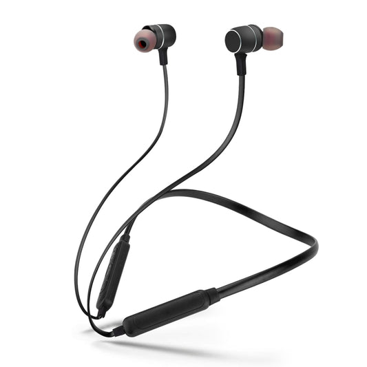 BTH-S8 Sports Style Magnetic Wireless Bluetooth In-Ear Headphones, For iPhone, Galaxy, Huawei, Xiaomi, LG, HTC and Other Smart Phones, Working Distance: 10m(Black)