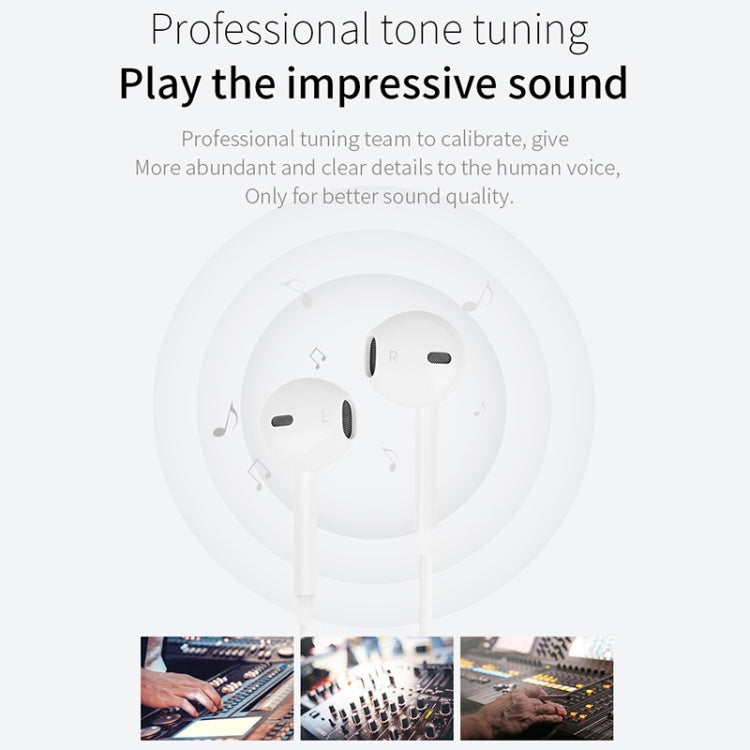 3.5mm Jack Stereo Music Earphone(White) by bashfashion