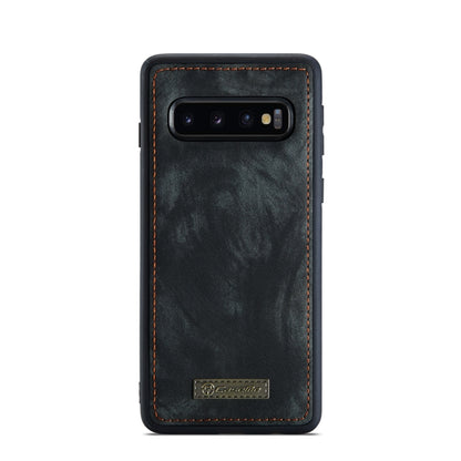For Samsung Galaxy S10+ CaseMe-008 Detachable Multifunctional Flip Leather Phone Case(Black) by CaseMe