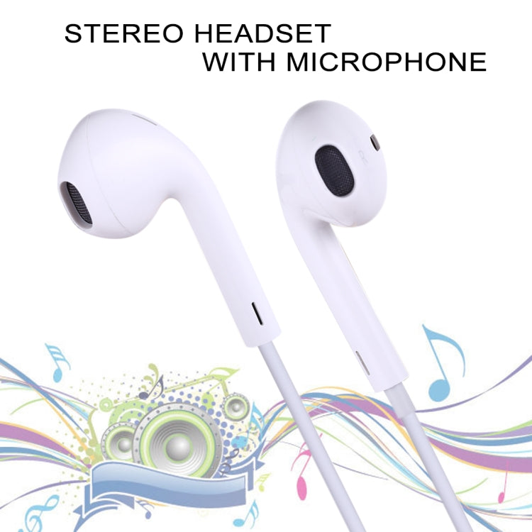 M27 3.5mm Stereo Dynamic Bass Earphone with Mic (White) by bashfashion