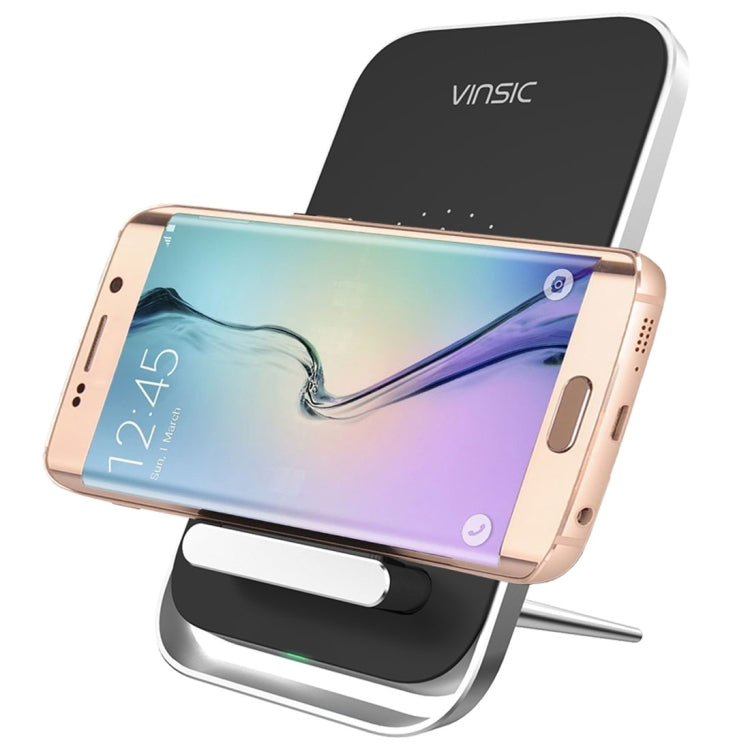 Vinsic Output 5V 1A Qi Standard Wireless Charger Fast Charger by VINSIC