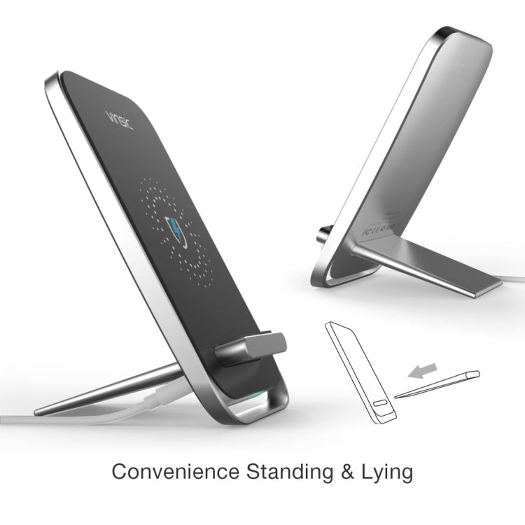 Vinsic Output 5V 1A Qi Standard Wireless Charger Fast Charger by VINSIC