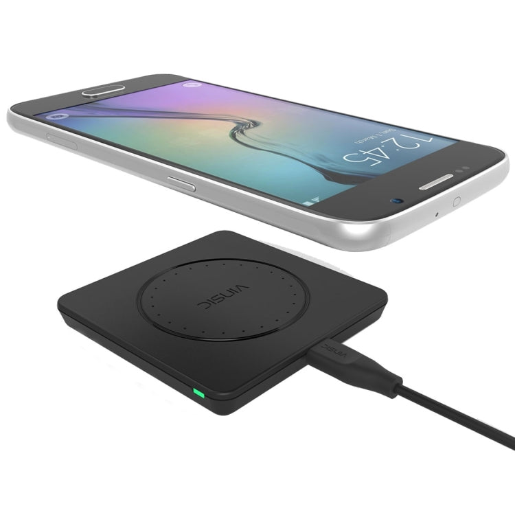 Vinsic 5V 1A Output Qi Standard Portable Wireless Charger Pad by VINSIC