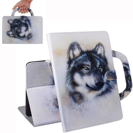 Wolf Pattern Horizontal Flip Leather Case for Galaxy Tab A 8 (2019) / P200 / P205, with Holder & Card Slot & Wallet by bashfashion