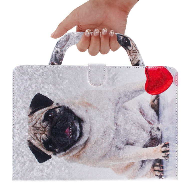 Dog Pattern Horizontal Flip Leather Case for Galaxy Tab A 8 (2019) / P200 / P205, with Holder & Card Slot & Wallet by bashfashion
