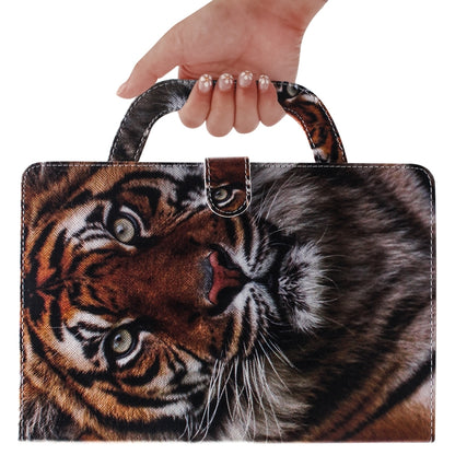 Tiger Pattern Horizontal Flip Leather Case for Galaxy Tab A 8 (2019) / P200 / P205, with Holder & Card Slot & Wallet by bashfashion