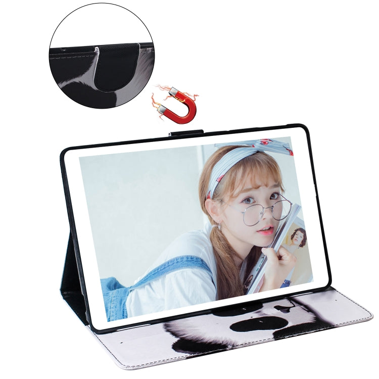 Panda Pattern Horizontal Flip Leather Case for Galaxy Tab A 8 (2019) / P200 / P205, with Holder & Card Slot & Wallet by bashfashion